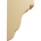 Ekena Millwork 3 1/2"W x 5"D x 7 1/2"H Bedford Bracket, Alder BKTW04X05X08BEAL - alternate 3